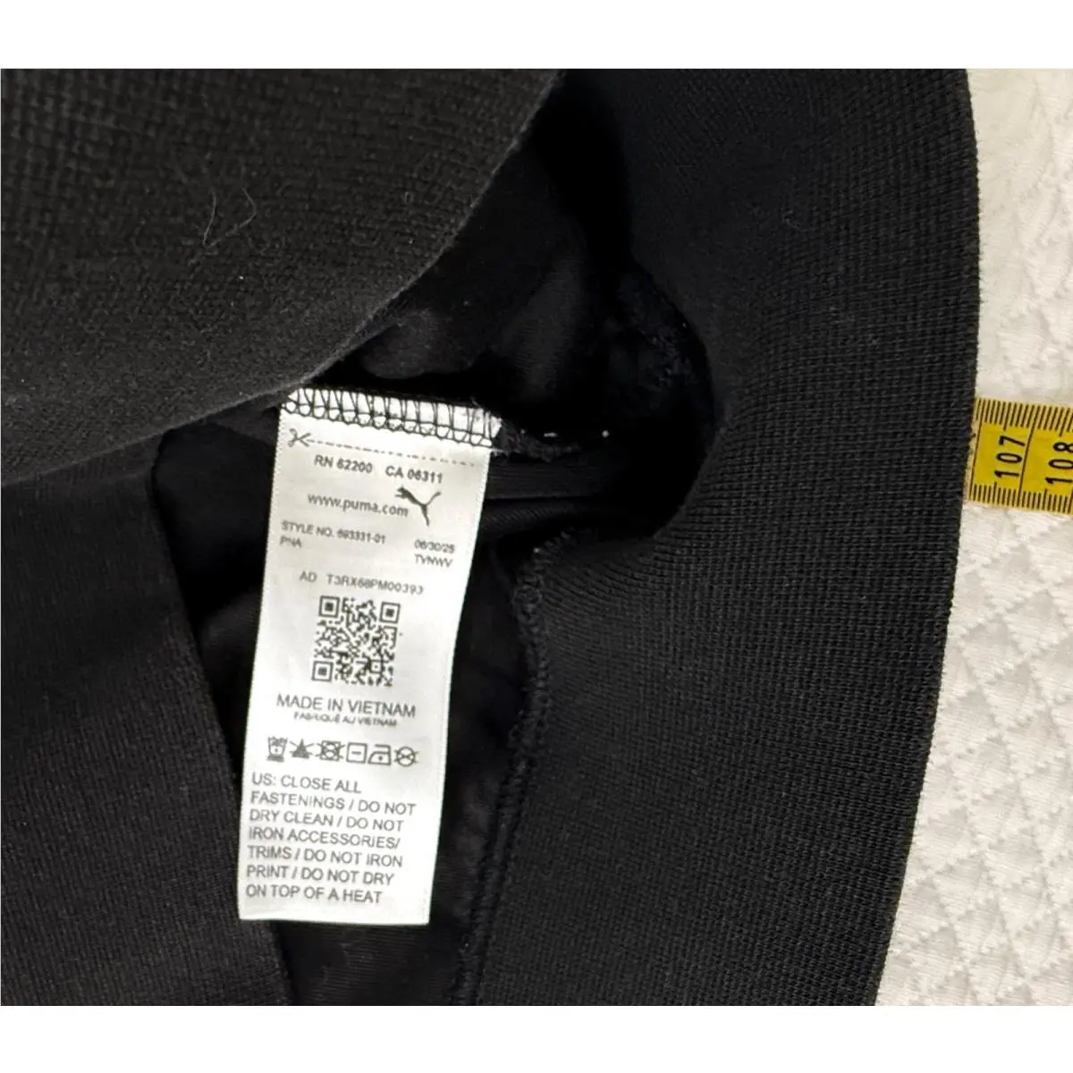 Puma clothing - Black (UPC: 198556069395) 7
