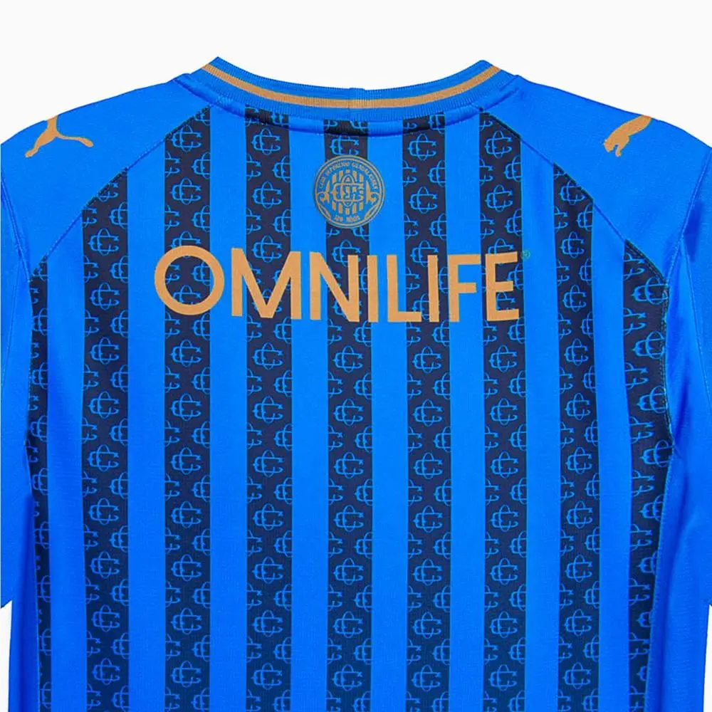 Puma clothing - PUMA Chivas Alternative 2526 Crew Neck Short Sleeve Soccer Jersey - 71368101 - Blue (UPC: 199259682966) 2