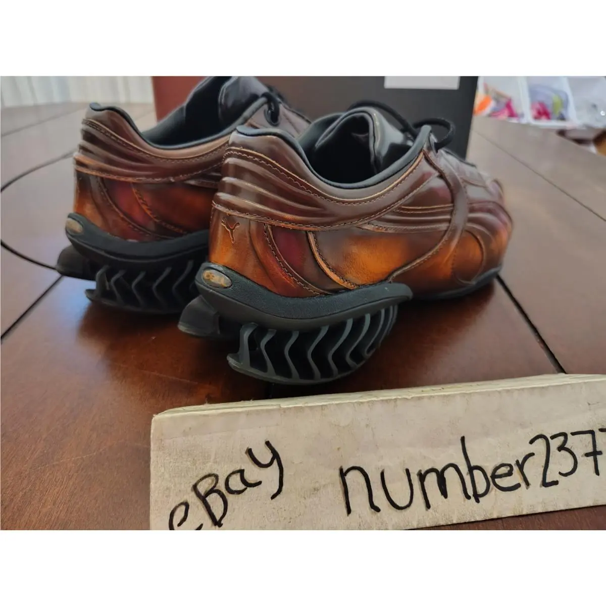 Puma shoes - cell geo 1 - cell geo - 408755-01 - Brown 4