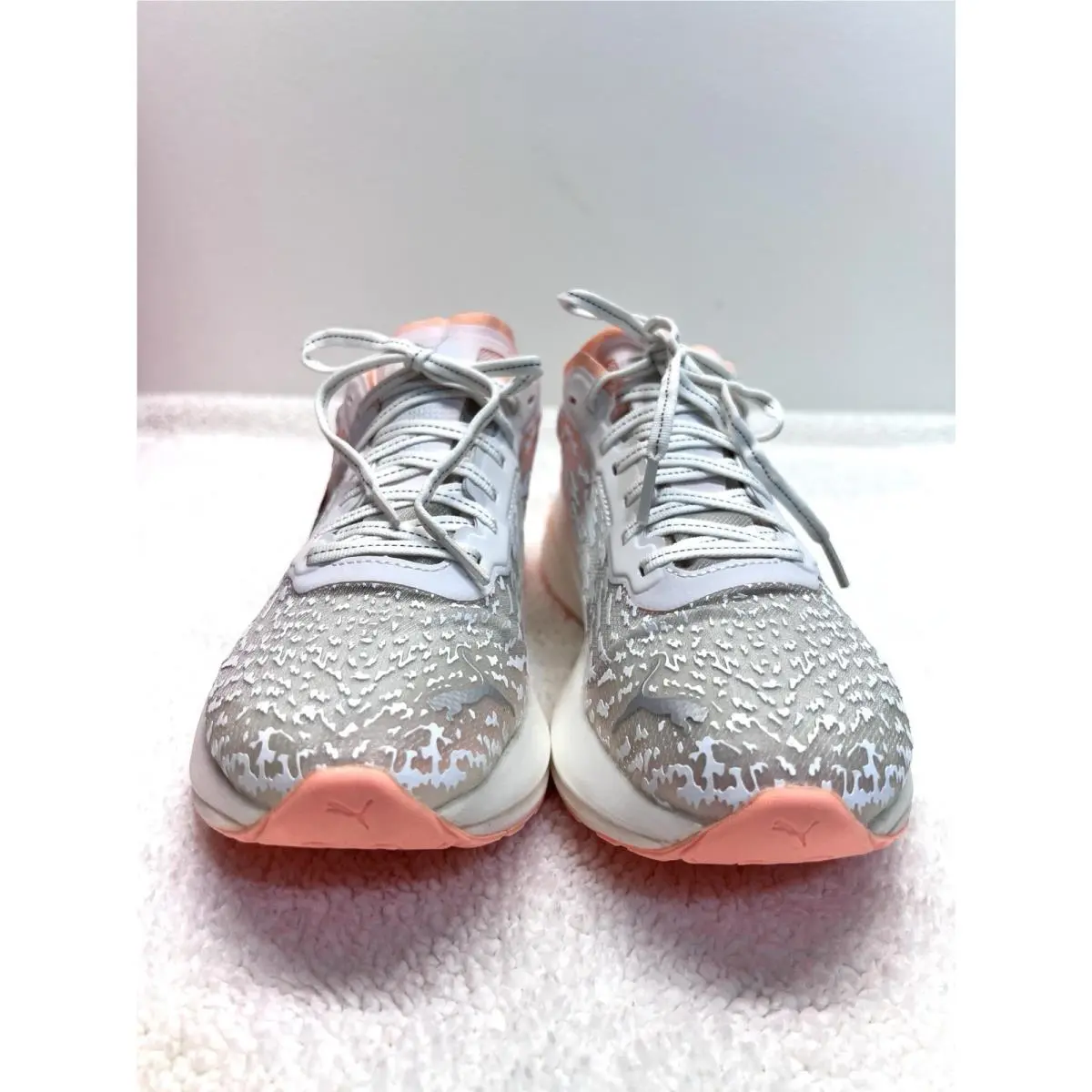 Puma shoes - PUMA Deviate Nitro - Deviate Nitro - 376224-01 - Orange, White and Grey 1