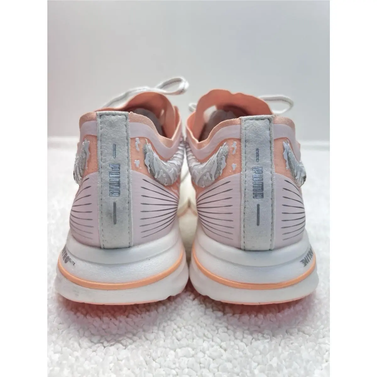 Puma shoes - PUMA Deviate Nitro - Deviate Nitro - 376224-01 - Orange, White and Grey 4