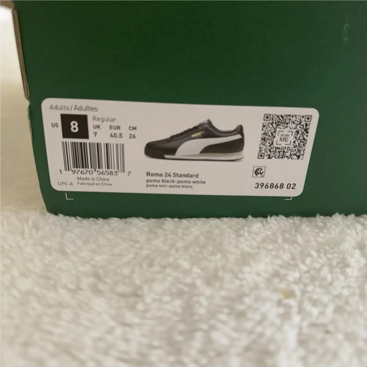 Puma shoes - PUMA Roma - Roma - 396868-02 - Black 4