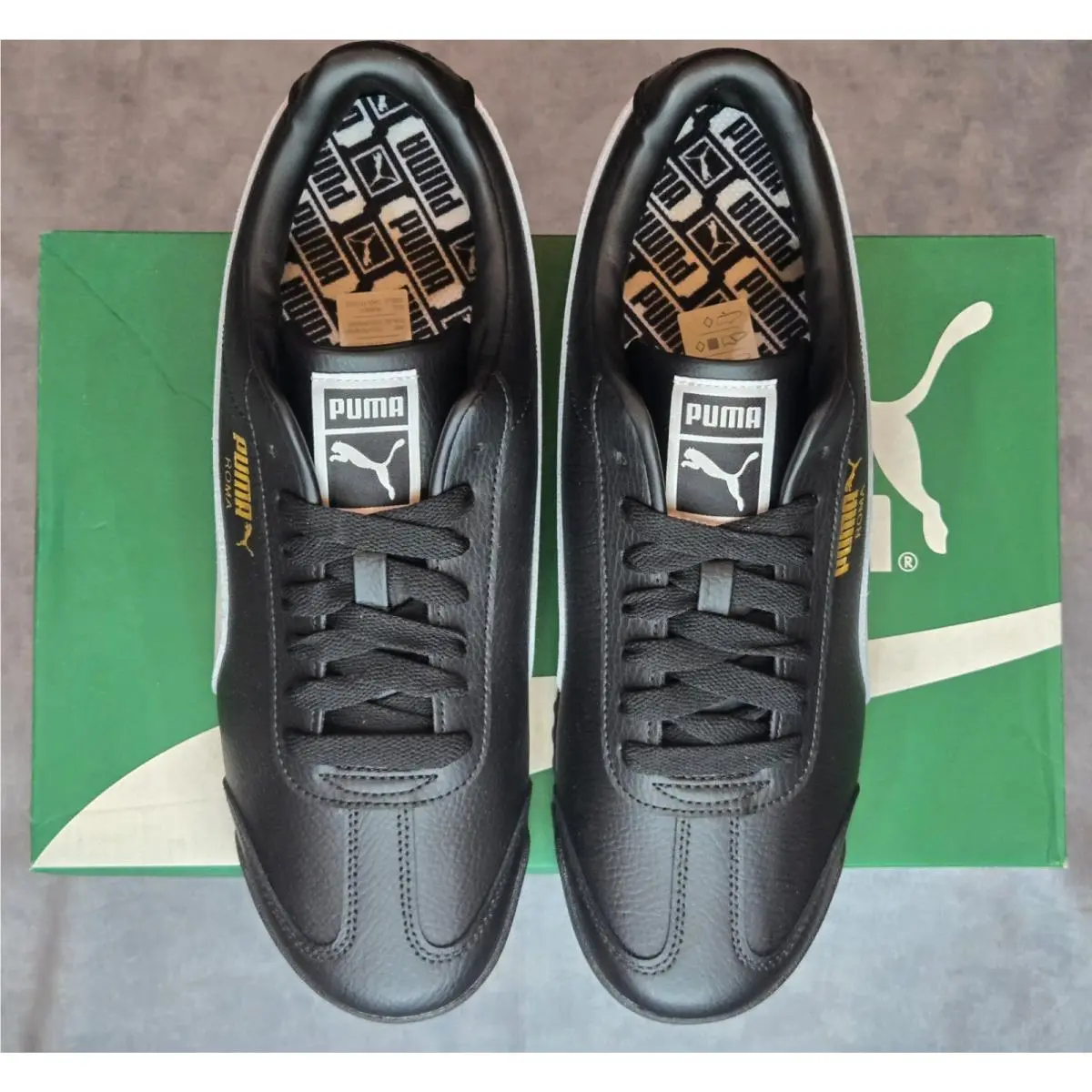 Puma shoes - PUMA Roma 24 Standard - Roma Standard - 396868-02 - Black 4