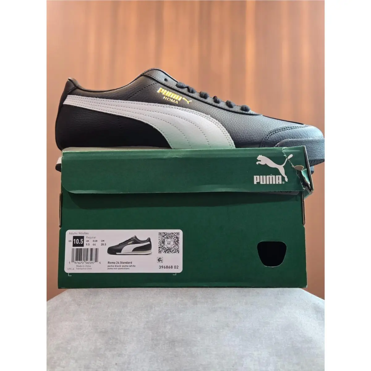 Puma shoes - PUMA Roma 24 Standard - Roma Standard - 396868-02 - Black 5