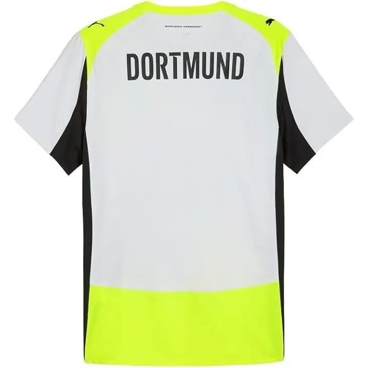 Puma clothing - PUMA Borussia Dortmund 2526 Authentic Cup Crew Neck Short Sleeve - 78011103 - Yellow (UPC: 198553321670) 0