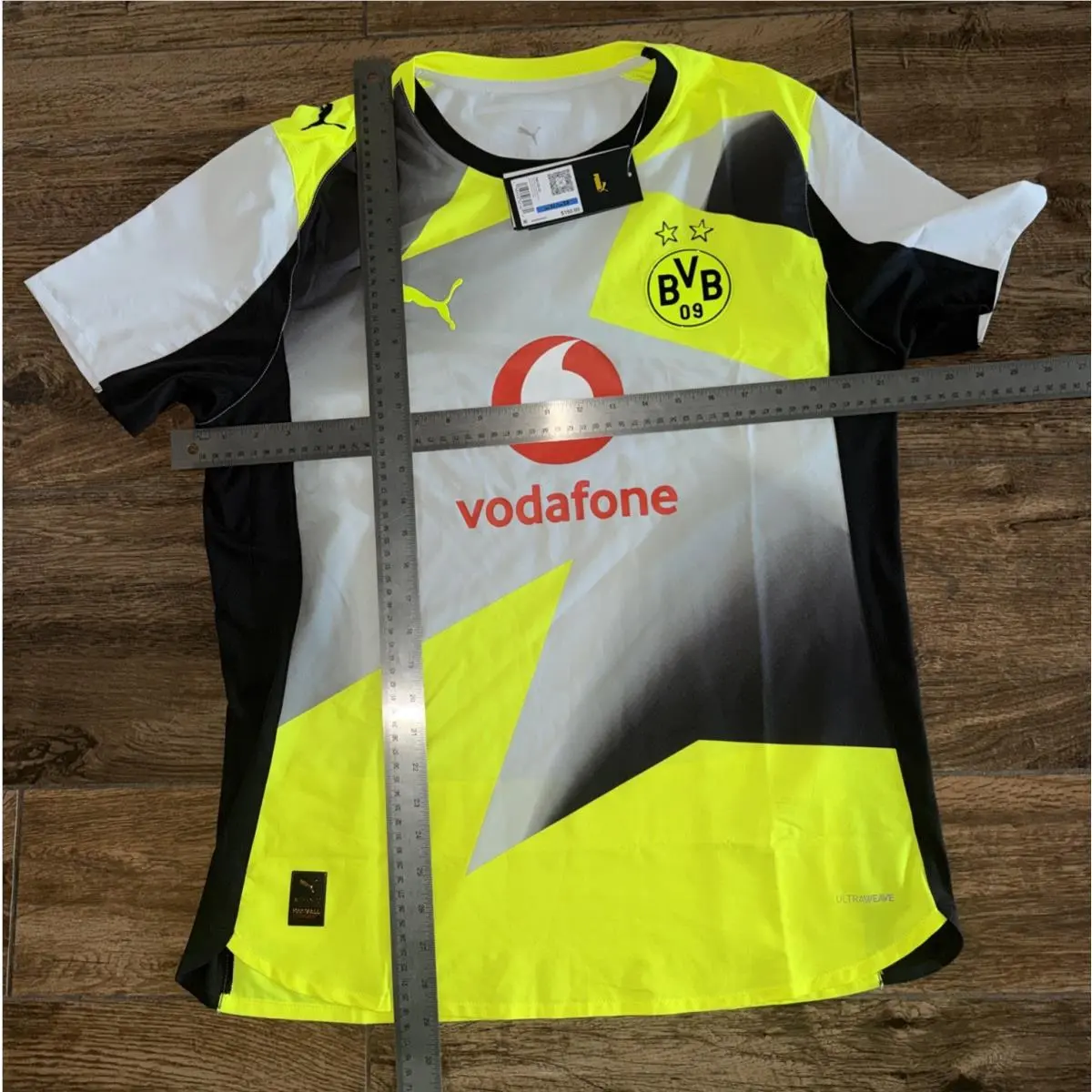 Puma clothing - PUMA Borussia Dortmund 2526 Authentic Cup Crew Neck Short Sleeve - 78011103 - Yellow (UPC: 198553321670) 10