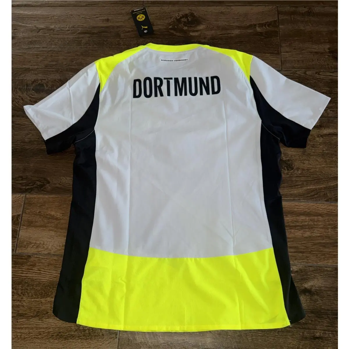 Puma clothing - PUMA Borussia Dortmund 2526 Authentic Cup Crew Neck Short Sleeve - 78011103 - Yellow (UPC: 198553321670) 15