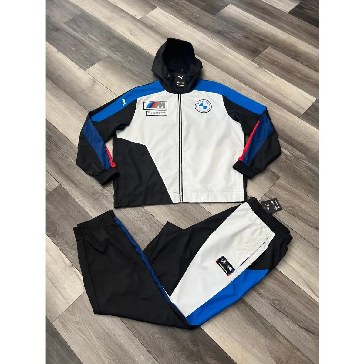 Puma clothing - Black, White, Blue and Red 13