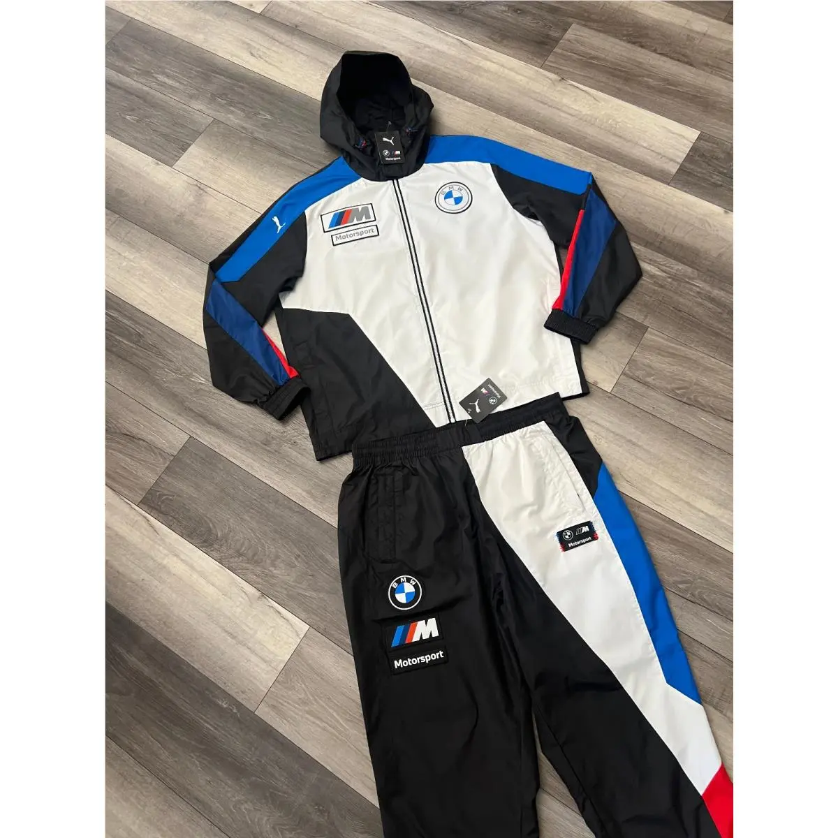 Puma clothing - Black, White, Blue and Red 14