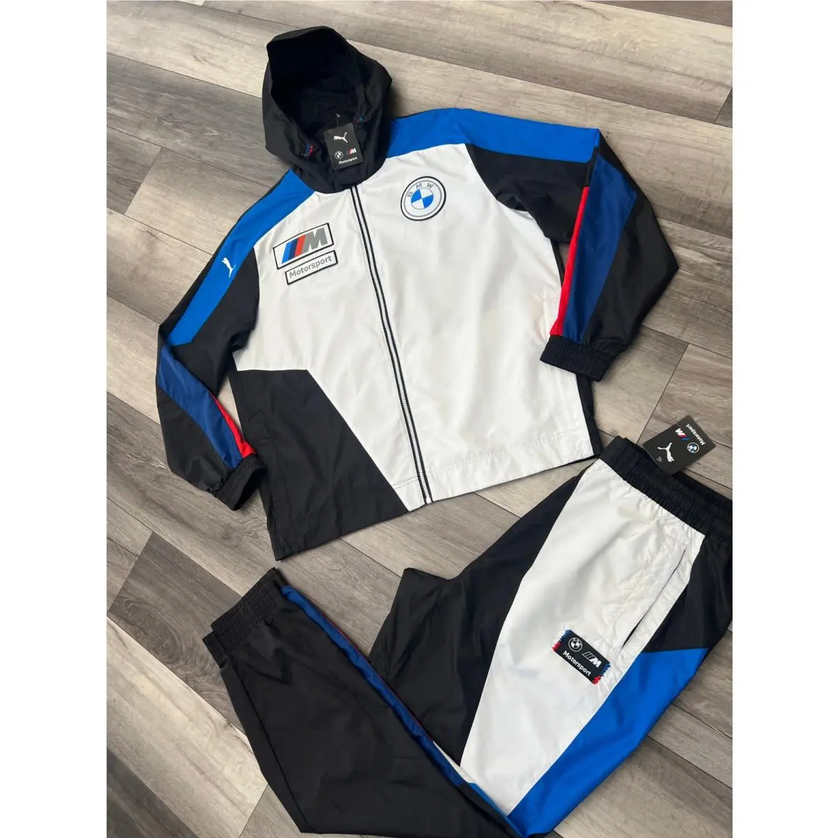 Puma clothing - Black, White, Blue and Red 1