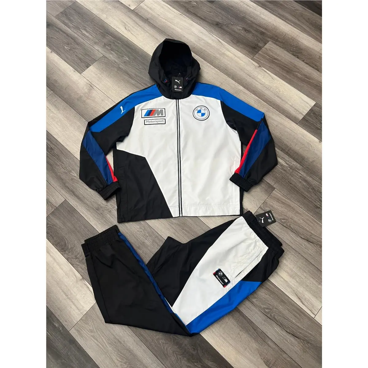 Puma clothing - Black, White, Blue and Red 2