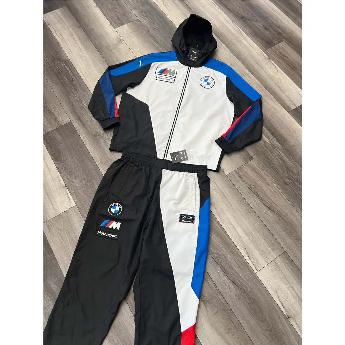 Puma clothing - Black, White, Blue and Red 3