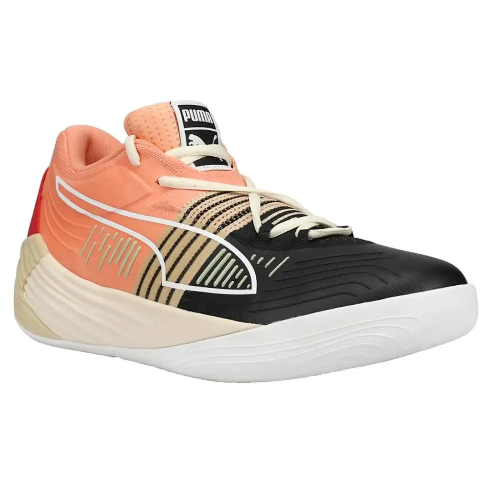 Puma shoes - PUMA Fusion Nitro - Fusion Nitro - 195514 10 - Peach Pink/ Puma Black 14