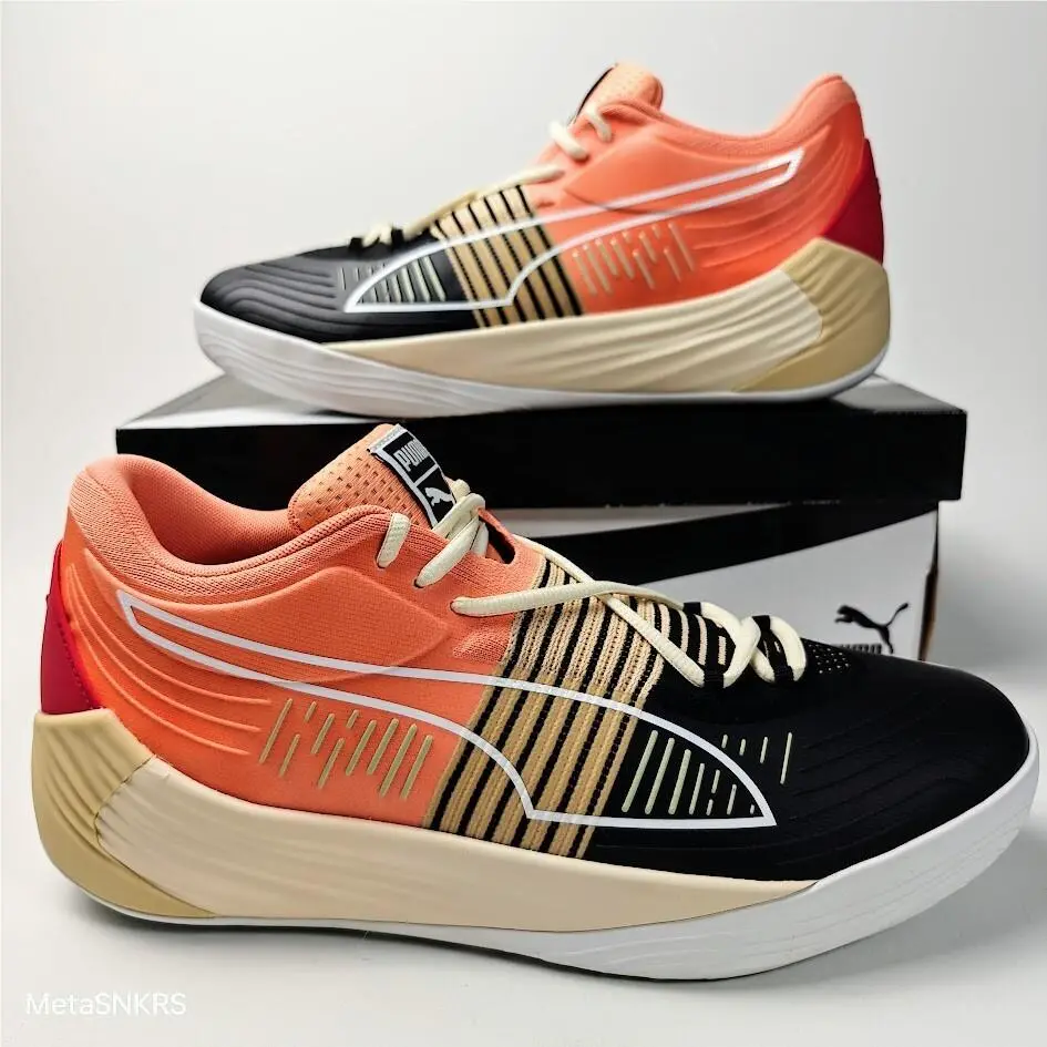Puma shoes - PUMA Fusion Nitro - Fusion Nitro - 195514 10 - Peach Pink/ Puma Black 3