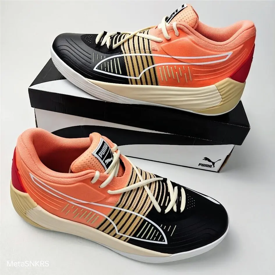Puma shoes - PUMA Fusion Nitro - Fusion Nitro - 195514 10 - Peach Pink/ Puma Black 4