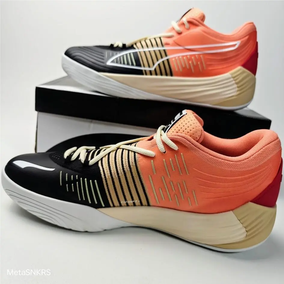 Puma shoes - PUMA Fusion Nitro - Fusion Nitro - 195514 10 - Peach Pink/ Puma Black 6