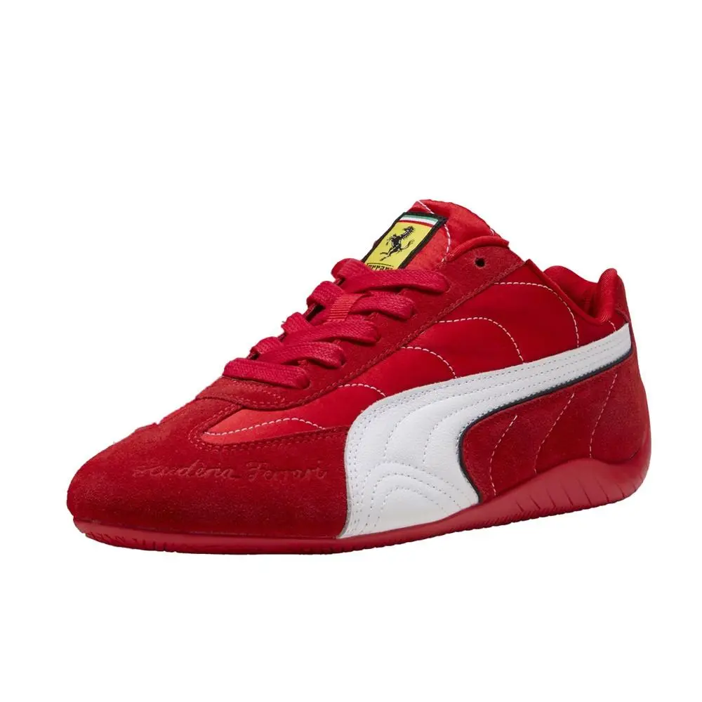 Puma shoes - PUMA Scuderia Ferrari Speedcat Monza Lace Up - 30907701 - Red (UPC: 198555844900) 0