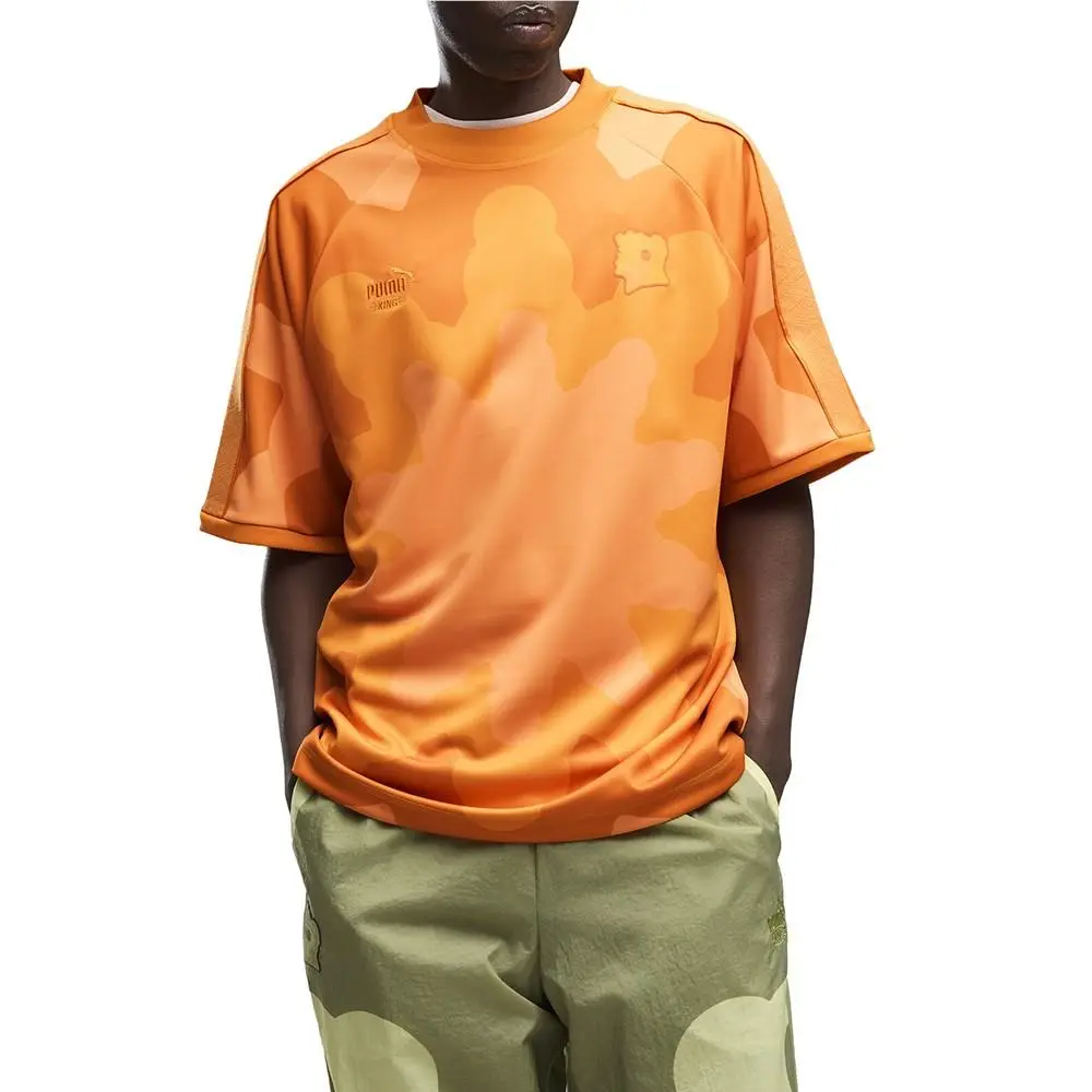 Puma clothing - PUMA  X Cote D`ivoire X Salehe Bembury King Replica Jersey - 63512571 - Orange (UPC: 199259382101) 1