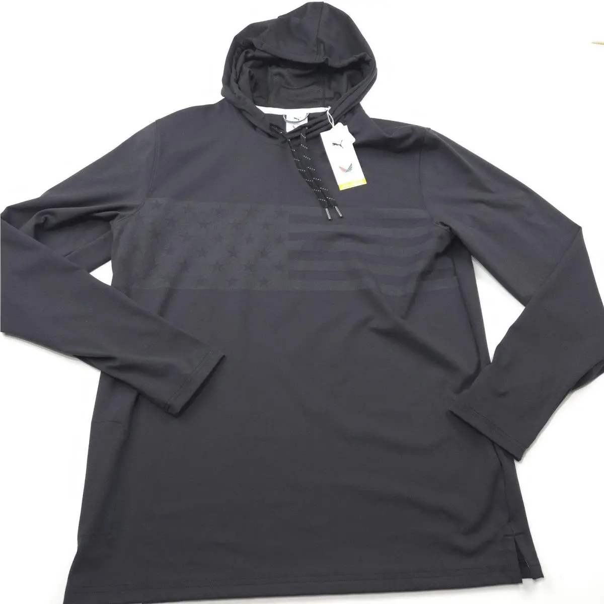 Puma x Volition America Flag Hoodie Mens -m- Usa Military Black Performance