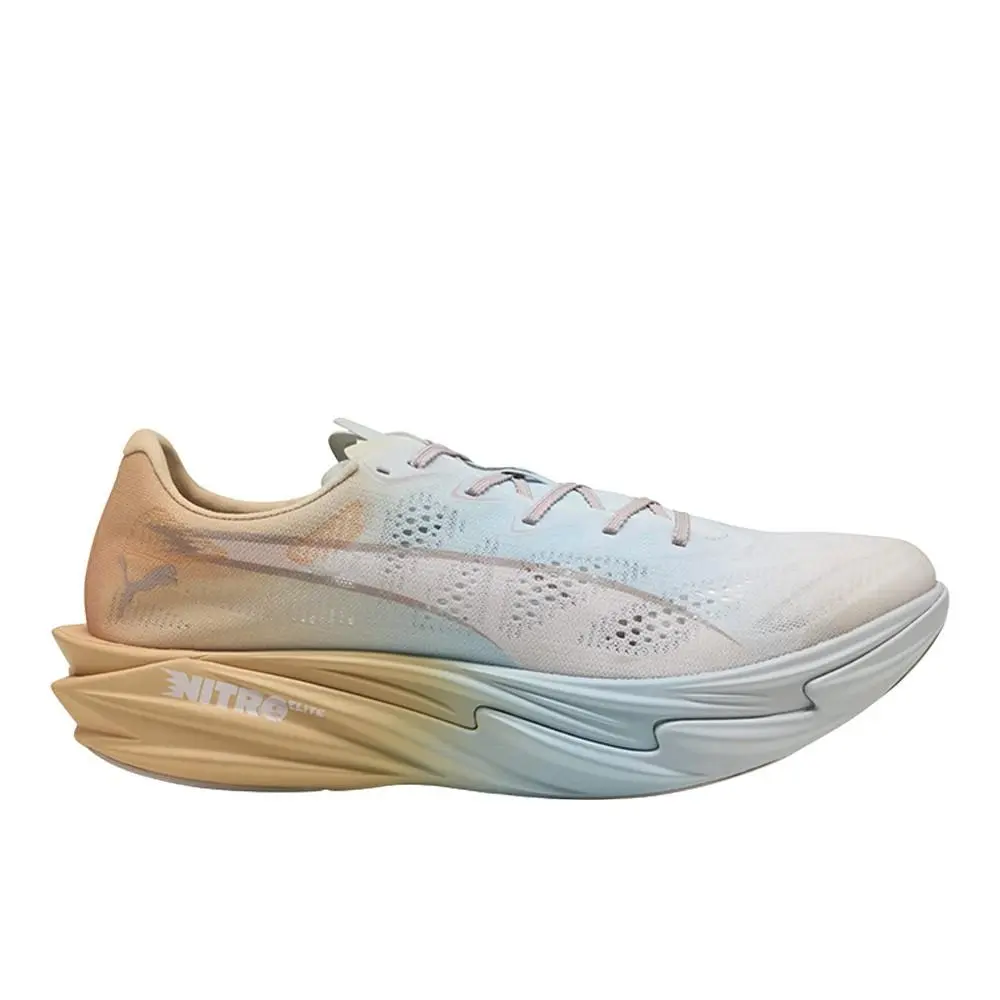 Puma Deviate Nitro Elite 4 Run Club Lace Up Running Mens Size 12.5 M Sneakers A