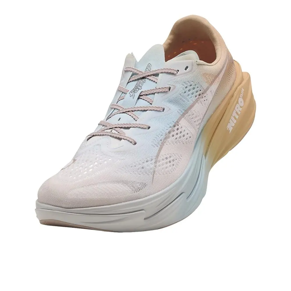Puma shoes - PUMA Deviate Nitro Elite 4 Run Club Lace Up Running - 31290701 - Pink (UPC: 198556663142) 4