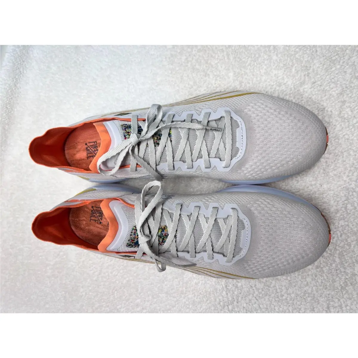 Puma shoes - PUMA  X First Mile Electrify Nitro Running - 376593-01 - White Nimbus Cloud-Bamboo 0