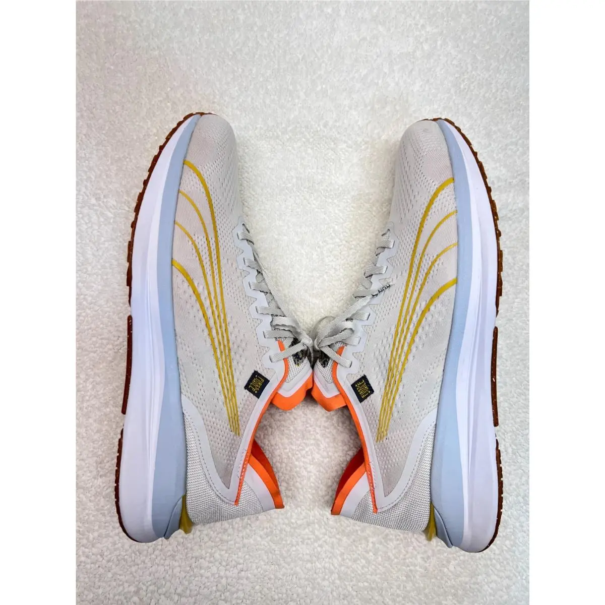 Puma shoes - PUMA  X First Mile Electrify Nitro Running - 376593-01 - White Nimbus Cloud-Bamboo 3