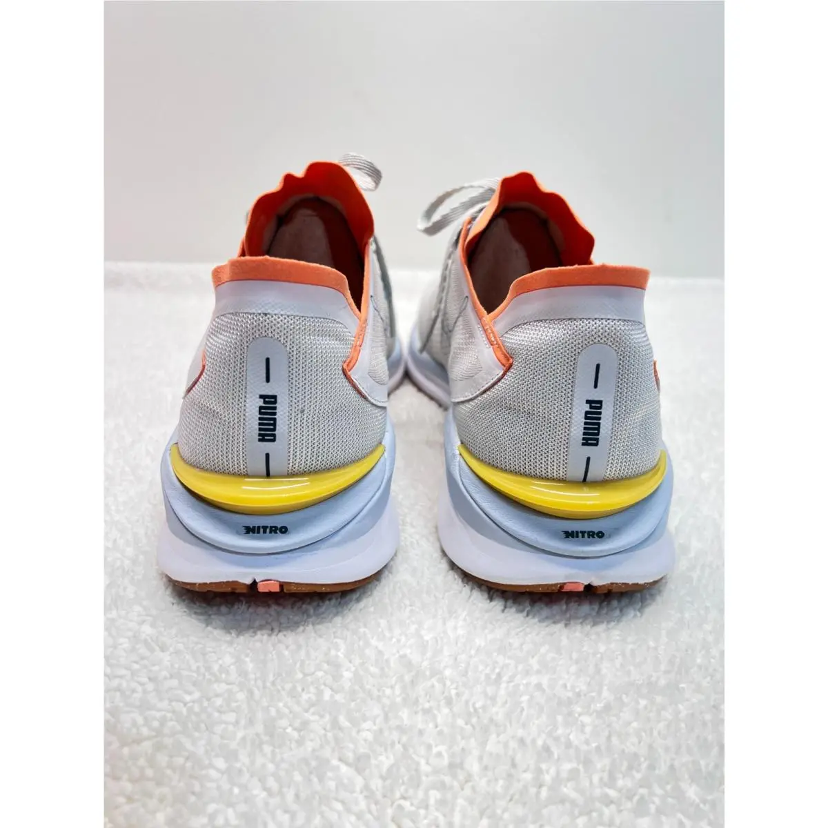 Puma shoes - PUMA  X First Mile Electrify Nitro Running - 376593-01 - White Nimbus Cloud-Bamboo 4