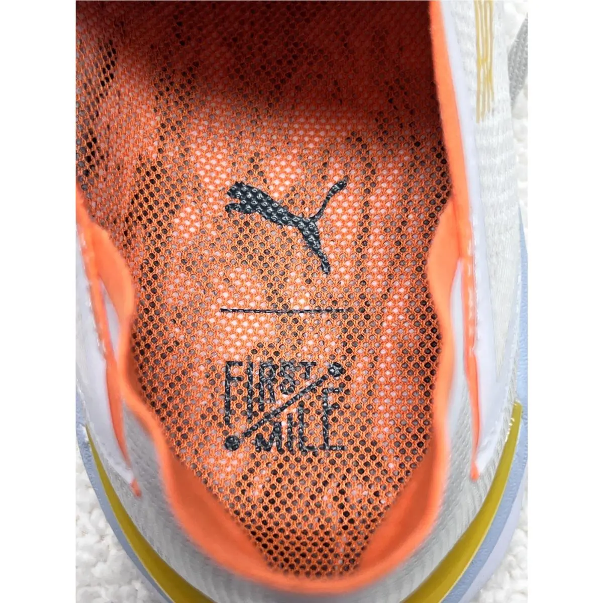 Puma shoes - PUMA  X First Mile Electrify Nitro Running - 376593-01 - White Nimbus Cloud-Bamboo 6