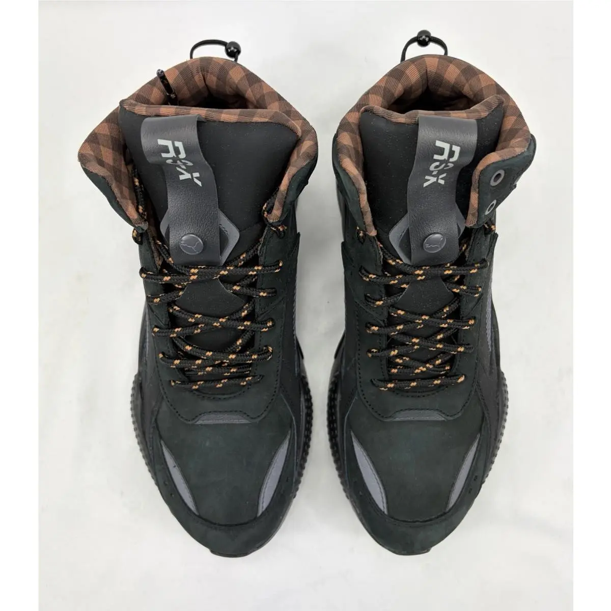 Puma shoes - Puma RS-X Mid Black Ice - 405731 01 - PUMA Black-Dark Coal-Brown Mushroom (UPC: 198555548266) 0