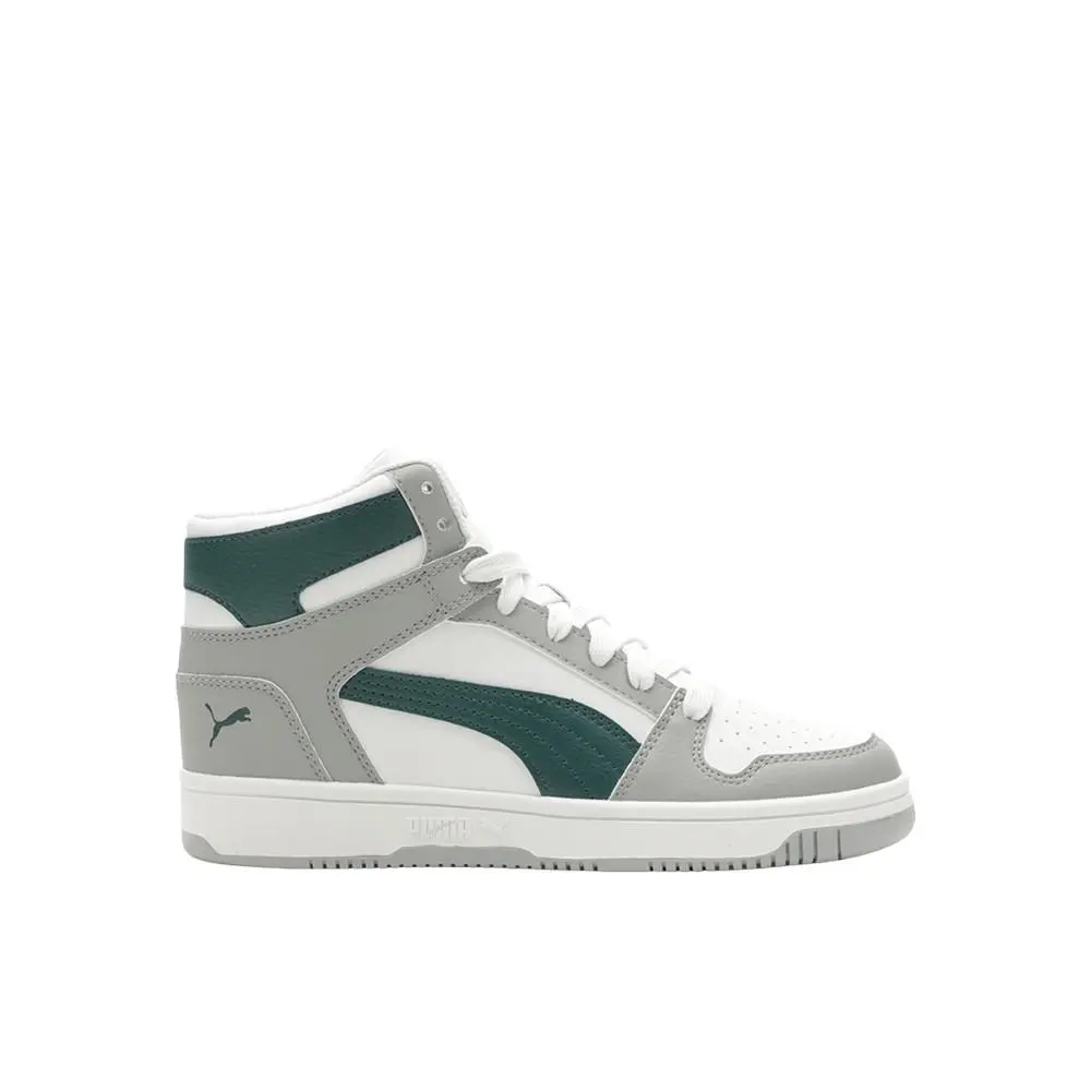 Puma Rebound Layup Mid Lace Up Youth Boys Size 4.5 M Sneakers Casual Shoes 3704
