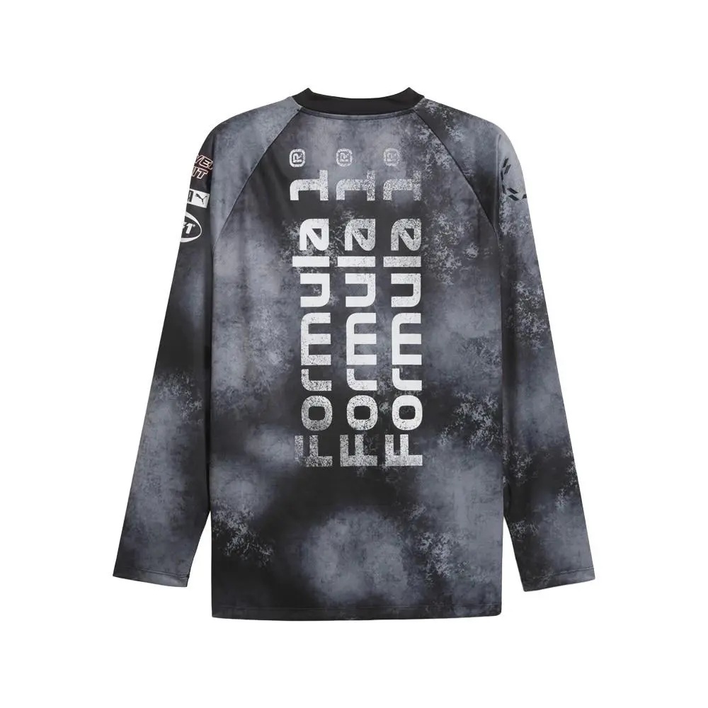 Puma clothing - PUMA F1 Crew Neck Long Sleeve Pullover Shirt - 63526901 - Black (UPC: 198555812473) 0
