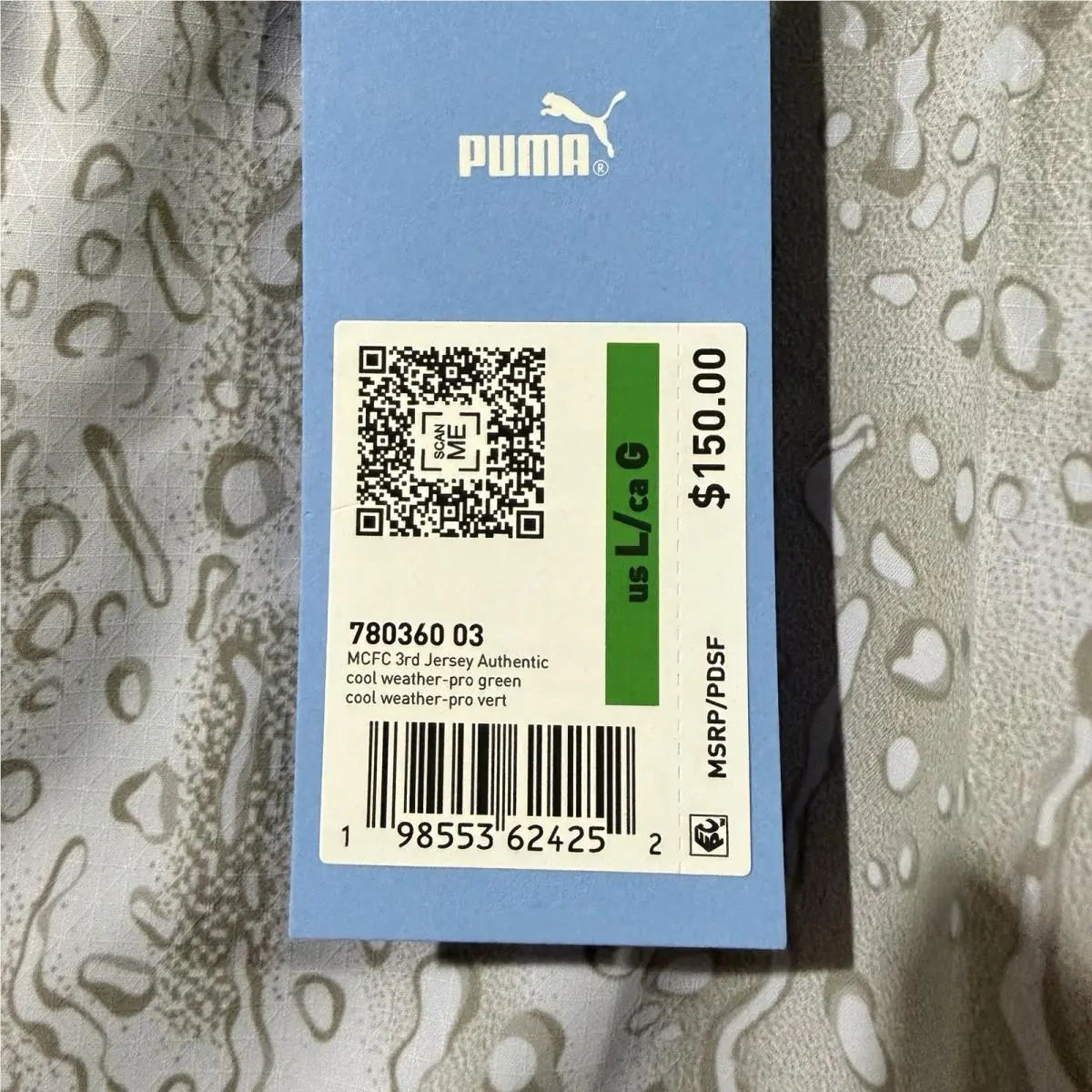 Puma clothing - 78036003 - 78036003 - Gray/Green (UPC: 0198553624252) 0