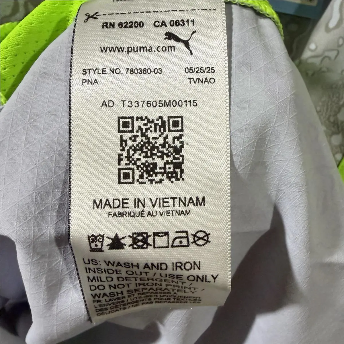 Puma clothing - 78036003 - 78036003 - Gray/Green (UPC: 0198553624252) 6