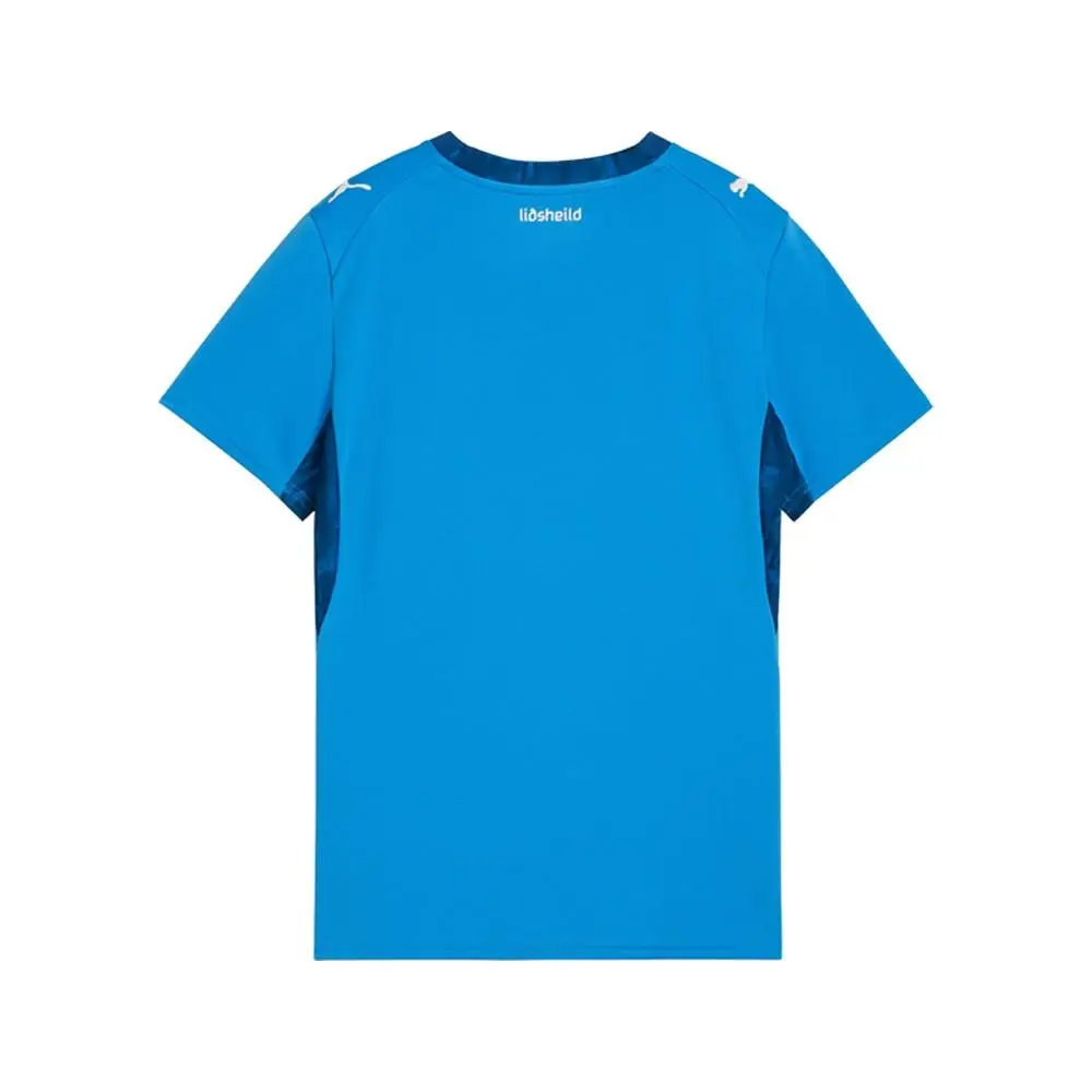 Puma clothing - PUMA Ksi Crew Neck Short Sleeve Home Soccer Jersey Replica - 78323801 - Blue (UPC: 199259355266) 0