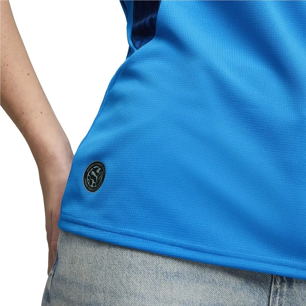 Puma clothing - PUMA Ksi Crew Neck Short Sleeve Home Soccer Jersey Replica - 78323801 - Blue (UPC: 199259355266) 3