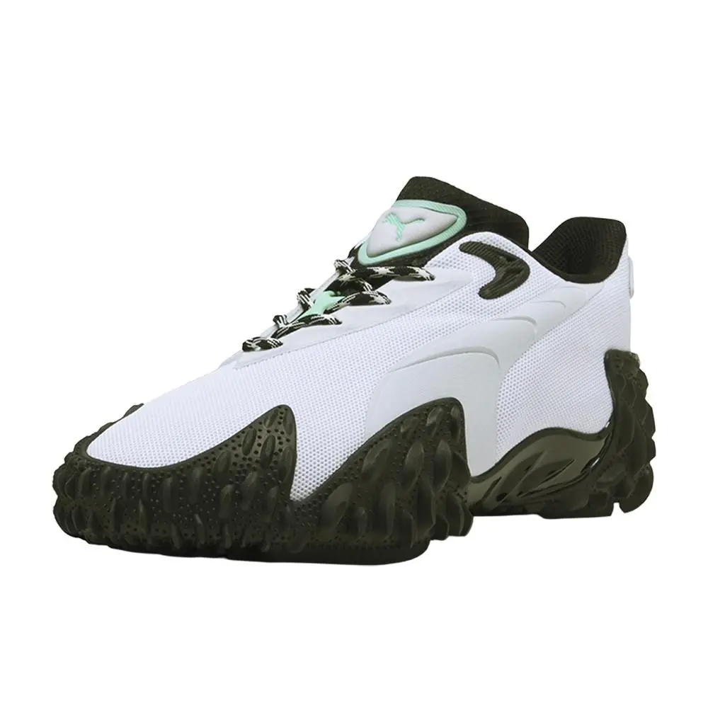 Puma shoes - PUMA Mostro X Dots Lace Up - 40619803 - White (UPC: 198556593258) 0