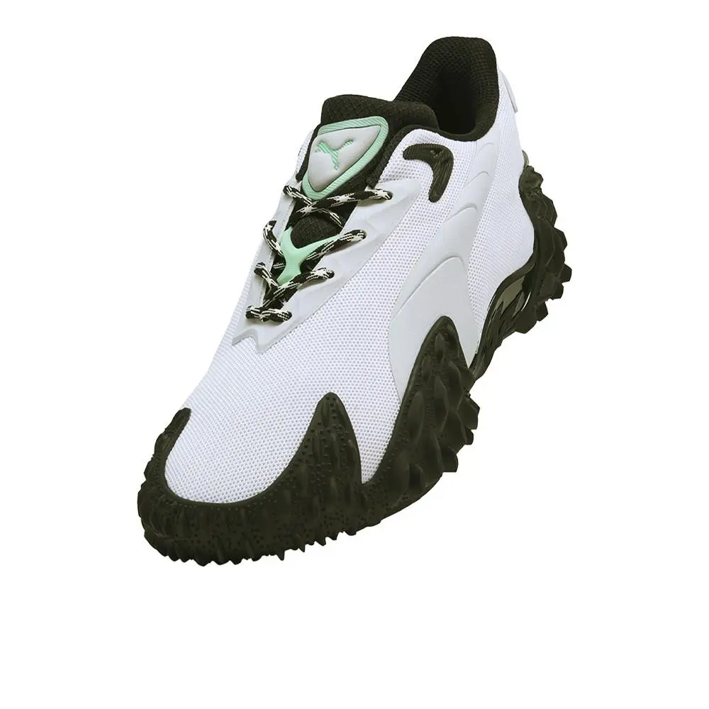 Puma shoes - PUMA Mostro X Dots Lace Up - 40619803 - White (UPC: 198556593258) 4