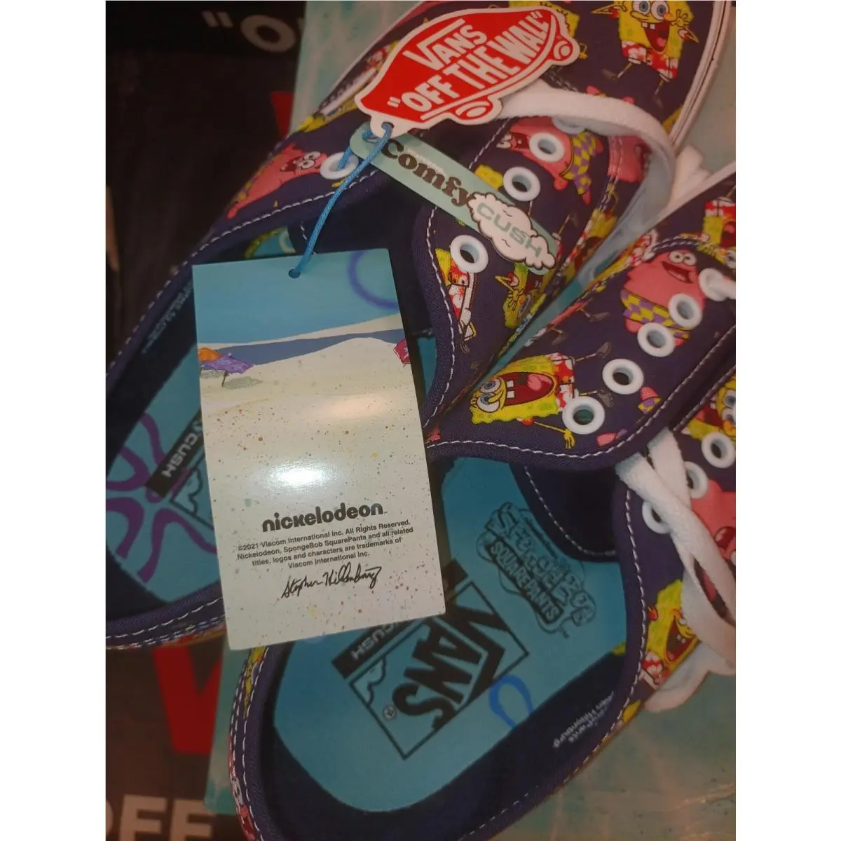 Vans shoes - VANS ComfyCush - ComfyCush - VN0A3WM7YZ1 - Blue 36