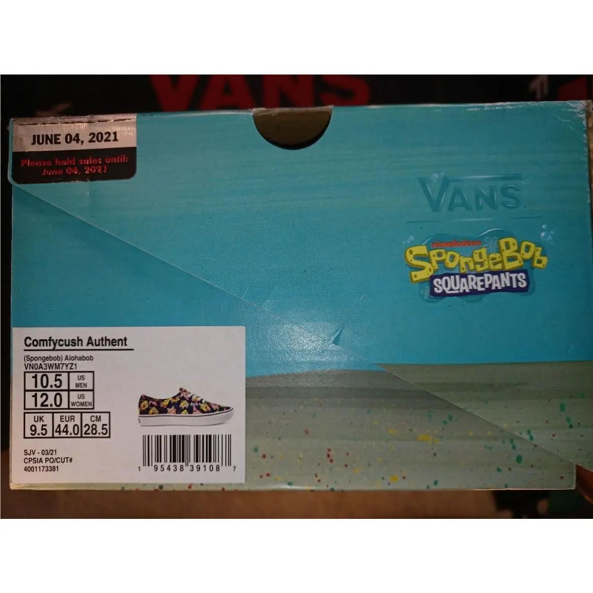 Vans shoes - VANS ComfyCush - ComfyCush - VN0A3WM7YZ1 - Blue 32