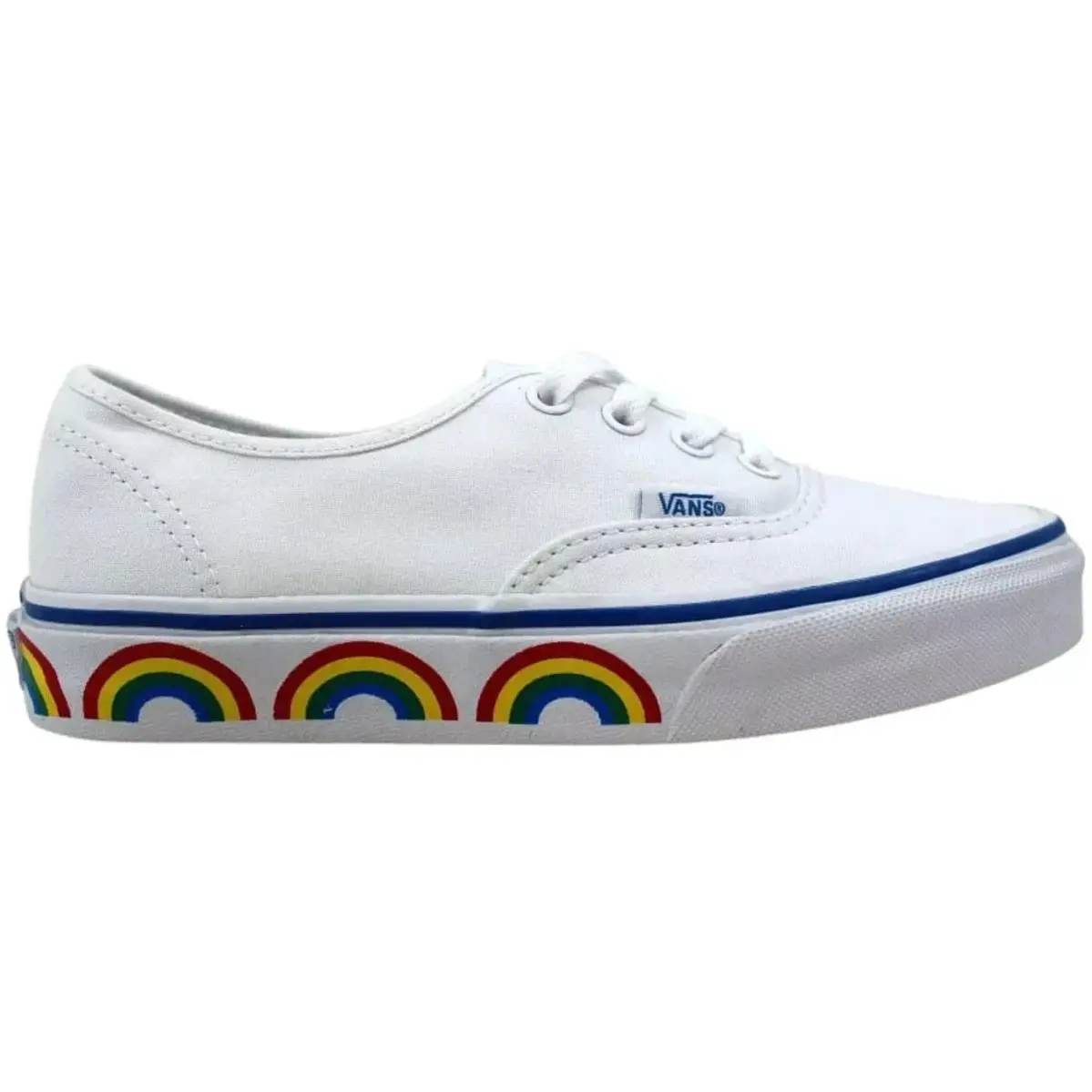 Vans shoes - VANS Authentic - Authentic - White/ Rainbow 0