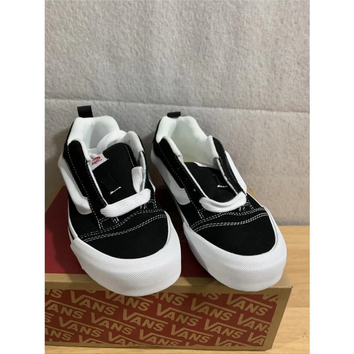 Vans Knu-skool Black True White Shoes Unisex