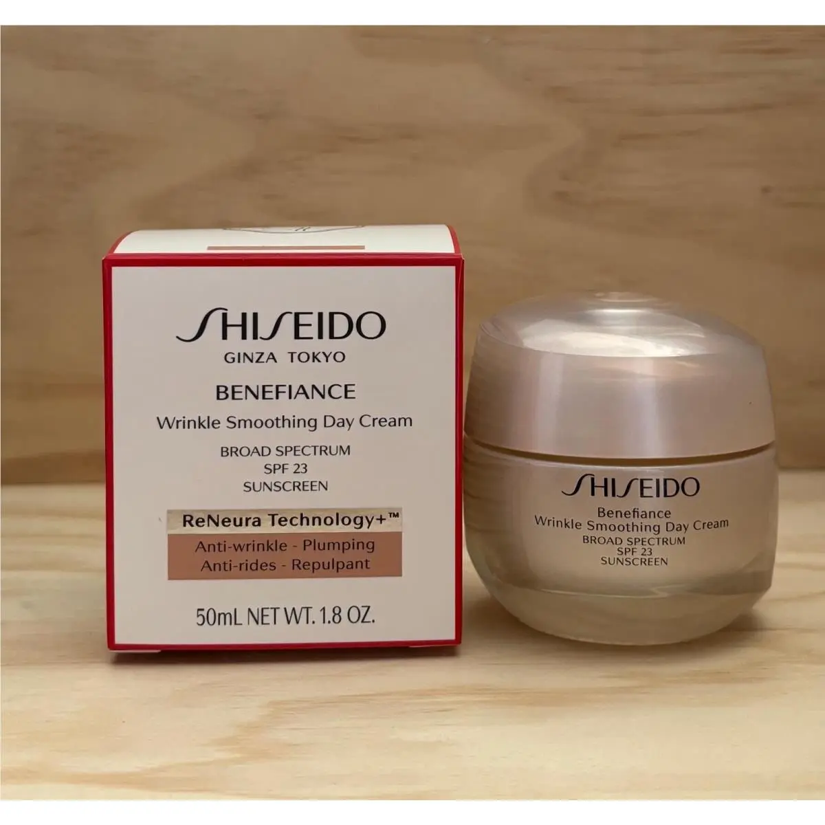 Shiseido Benefiance Wrinkle Smoothing Day Cream Spf 23 50ml