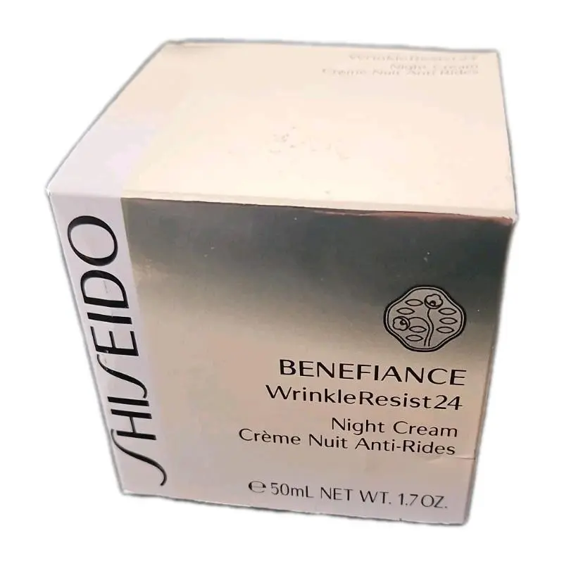 Shiseido Benefiance WrinkleResist24 Night Cream 1.7oz 50ml Anti Aging Moisturize