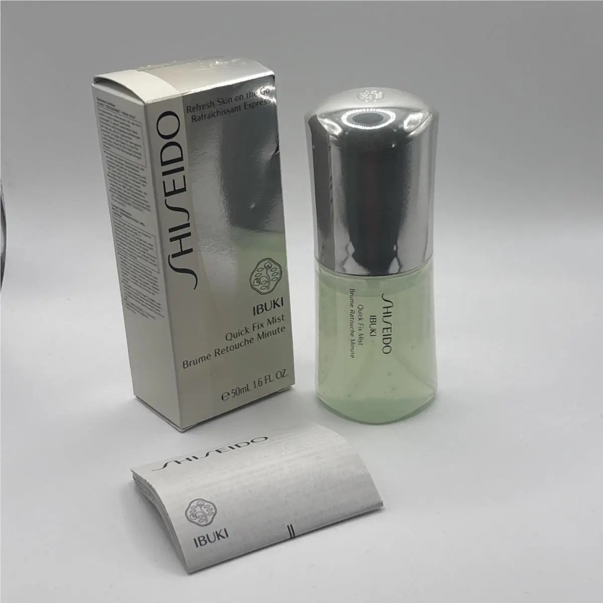 Shiseido Ibuki Quick Fix Mist Brume Retouche Minute 50ml/1.6oz