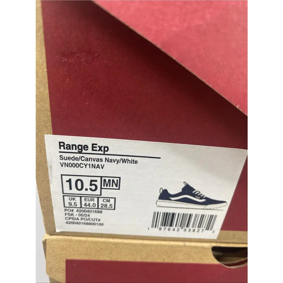 Vans shoes - VANS Range - Range - VNOOOCY1NAV - Blue 11