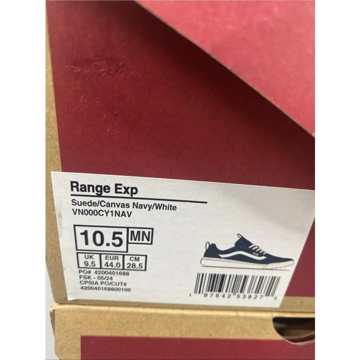 Vans shoes - VANS Range - Range - VNOOOCY1NAV - Blue 12