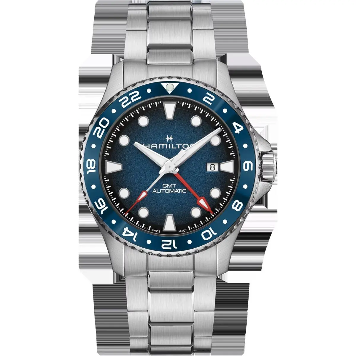 Khaki Navy Scuba Automatic Gmt 43mm H82535140 by Hamilton