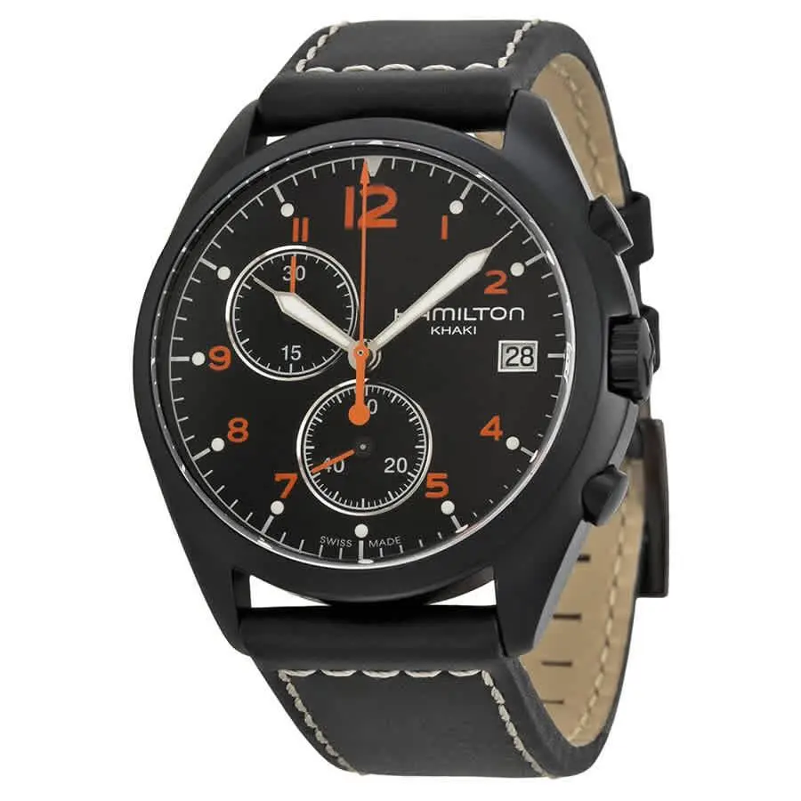 Hamilton H76582733 Pilot Pioneer Black Dial 41 mm Men`s Watch