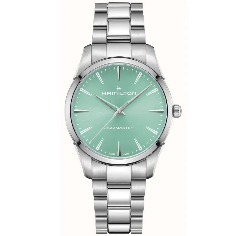 Hamilton Jazzmaster 40mm Quartz Green Dial Men`s Watch H32461161
